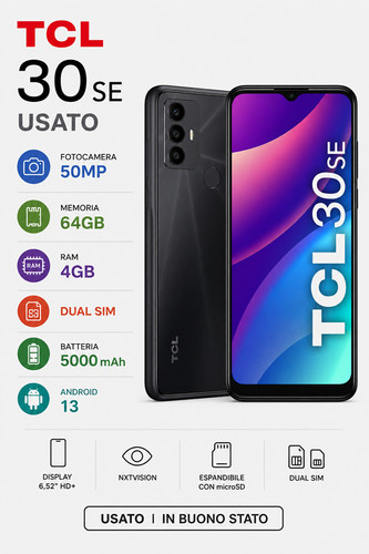 Smartphone usato tcl se - smartphone,